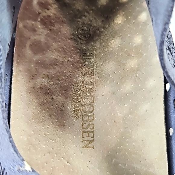 ILSE JACOBSEN BLUE LOAFERS Sz 39 - Picture 2 of 9